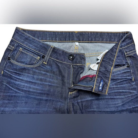 PAIGE Jimmy Jimmy Skinny Low Rise Dark Wash Jeans Womens 25 - Picture 4 of 13